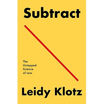Subtract by Leidy Klotz